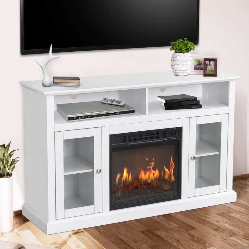 Red Barrel Studio® Aldegonda TV Stand for TVs up to 55" with Electric